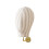Mannequin Head Wall Mount Holder for Hats Linen Stripe 2