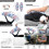 Ensemble housse de chaise de bureau imprimé papillon bohème mandala L 5