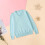 Unisex V-Neck Pullover Sweater Light Blue 4-10 Years 4