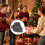 Christmas Throw Blanket Plush Fuzzy Gray 40"x52" 4