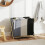 Panier à linge pliable à 3 compartiments, 129 L 4