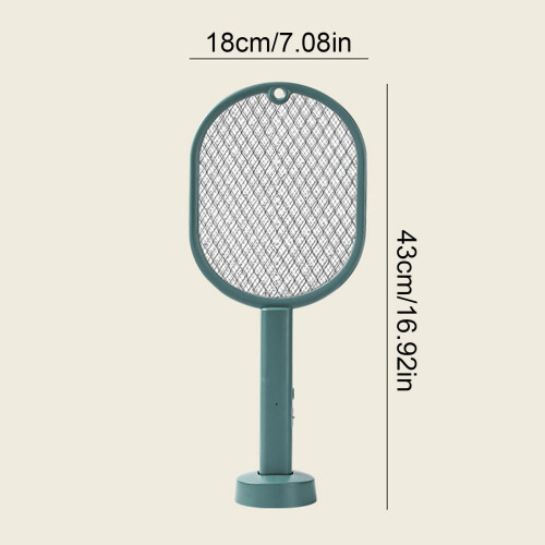 Electric Fly Swatter and Bug Zapper with UV Light 2