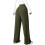 Women's Plaid Joggers with Pockets Green L 4