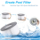 6 Replacement Filter Cartridges for MSPA Filters, High Efficiency Spa Water Cleaning Filter Set 3