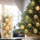 Christmas Ball Ornaments Set Gold Shatterproof 24PCS 3
