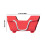 Magnetic Car Sunglasses Clip Holder Suede 2