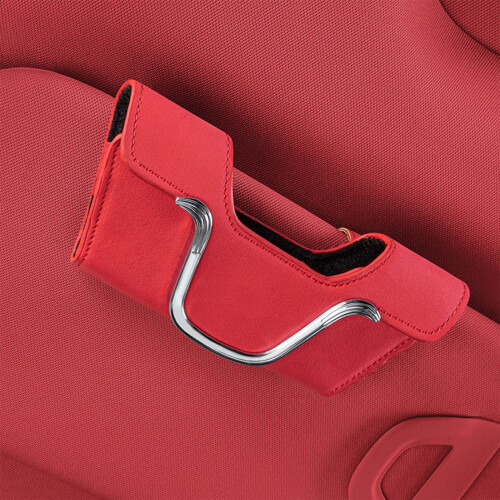 Magnetic Car Sunglasses Clip Holder Suede 2