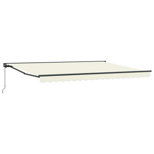 VidaXL vidaXL Manuell einziehbare Markise Creme 4 x 2 m 2