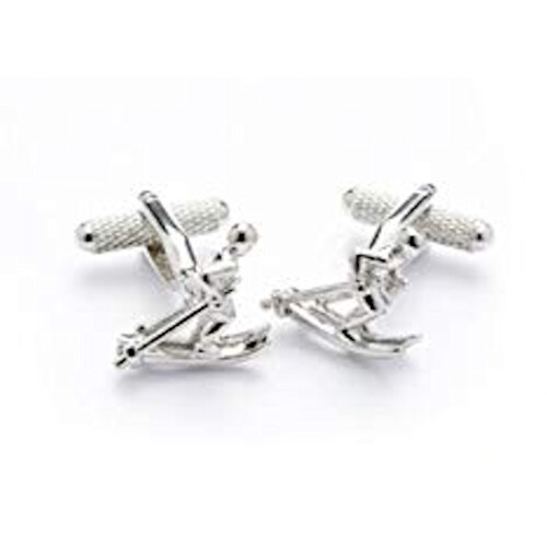 Skier Cufflinks