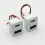 USB à double couche et prise de courant de type C avec-Noir 9
