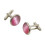 Dress Cufflinks - Pearly Pink 2