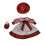 Ceramic Doll Dress for 60-65cm Doll Red 4