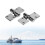 Metal Split Hinge Pair for Cabinet and-Two tests without screws 7