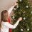 9-Pack Shatterproof PVC Christmas Ornaments Gold Silver Red 4
