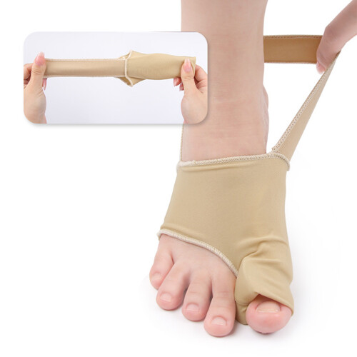 Überlappende Zehentrenner - 2 Paar Beige 2