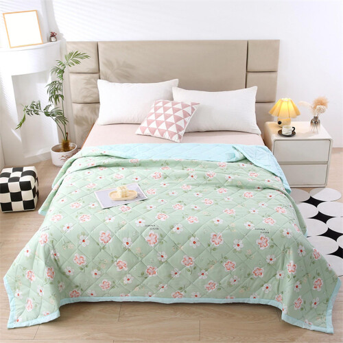 Cooling Comforter Queen Size Washable Cotton Blanket 1