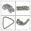Front Jackshaft Chain #420 42L for Coleman Mini Bikes 3