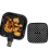 Silikoninnsats til Airfryer square 19x19 cm Sort 5