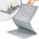 Silicone Drying Mat Gray 24x16 Inch Trifold 1