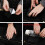 Self-Adhesive Down Jacket Repair Patches 10-Sheet Leaf-shape 4