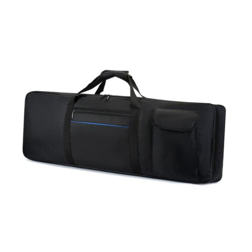 61-Key Keyboard Gig Bag with Blue Strip 1