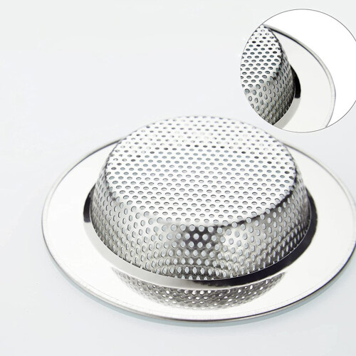 Abflusssiebstöpsel für Abfluss, 4er-Pack - Außendurchmesser 11,2 cm 2