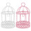 Iron Wall Hanging Bird Cage 2 Pieces 5