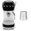 Smeg (Black) Smeg ECF02 Espresso Machine + CMMJ01 Milk Frothing Jug Bundle 1