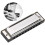 C Blues Professional Harmonica Stainless Steel 1 Piece 1