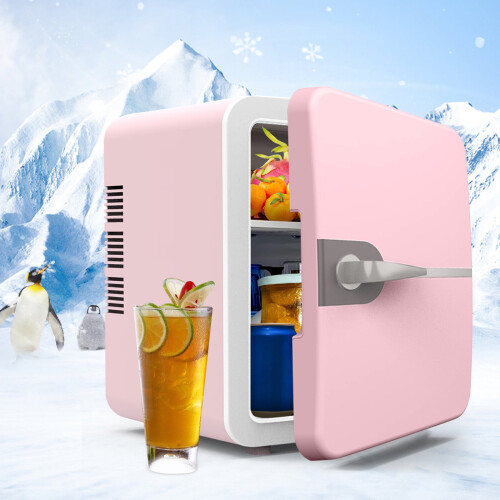 Mini Car Fridge 6L Portable Dual-Use Cooler