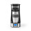 Enkeltportionskaffemaskine, 0,4L, Timer, Rejsekrus, Sort 3
