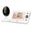 Videobabyalarm med 4,3" farvedisplay, nattesyn 2