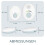 Eco DECT Babyphone, Weiß/Blau, Kristallklarer Klang 12