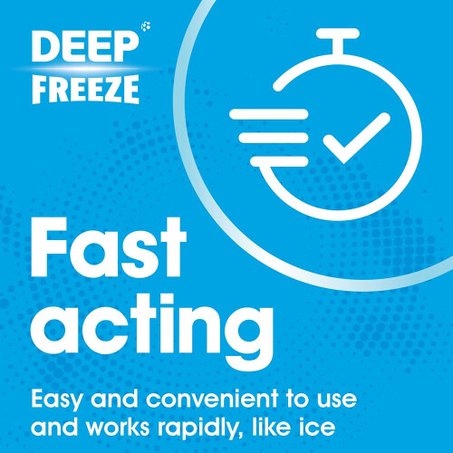 DEEP FREEZE PAIN RELIEF COLD PATCHES 4'S 2