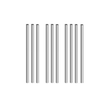 304 Stainless Steel Round Rod 2.5mm  200mm 10Pcs