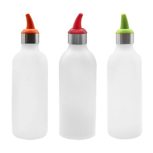 Unbranded hot sauce bottles seasoning jars 3 pcs