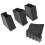 Extension Ladder Non-Slip Rubber Feet Replacement Set 4 Pcs 1