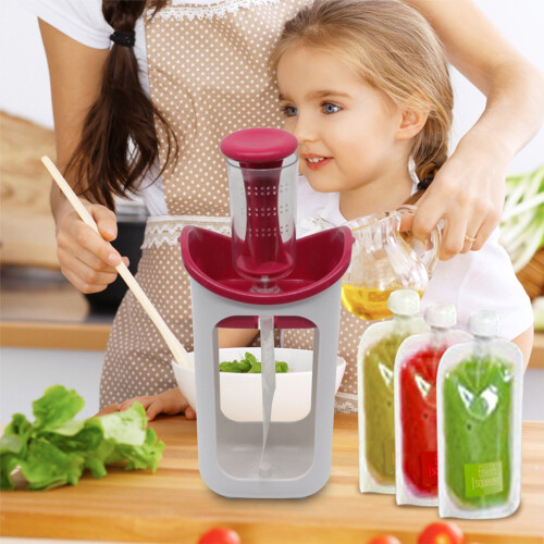 Baby Food Maker with 10 Reusable Pouches