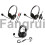 For Headmounted Wired Headset With Microphone Style Gae109 4