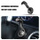 Protective Ignition Start Stop Button Cover For Car-gray color 10