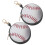 3pcs Tinplate Ball Pattern Coin Purse Keys Case Earphone Storage Box Mini Wallet 2