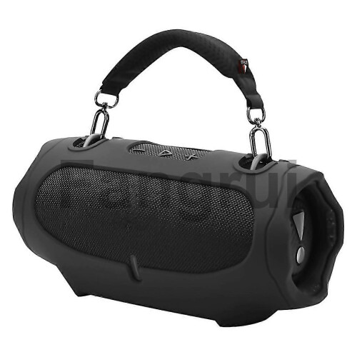 Compatible With Txesign Speaker Silicone Protective Case Portable Black 2