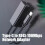 100Mbps Aluminum USB C Networking Converters With RJ45-c mouth 11