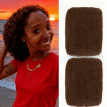 Afro Kinky Human Hair for Dreadlocks 12 inch 50g 2 pcs