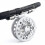 Fly Reel Large Arbor Silver Aluminum 1-8 WT 8