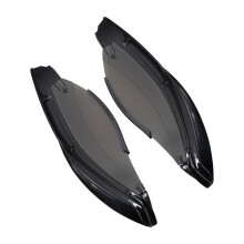 Brown Adjustable Fairing Air Deflectors for Harley Touring