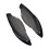 Brown Adjustable Fairing Air Deflectors for Harley Touring 1