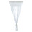 Perforation Lace Curtain White 1 Piece 1