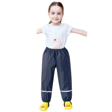 Kids Rain Pants Waterproof Full-Length Lightweight