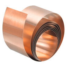 Copper Sheet Roll for Electrical DIY Crafting Repairs 0.1mm